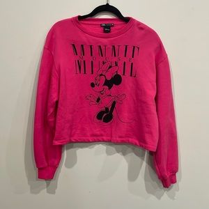 Minnie Mouse Crop Sweater
